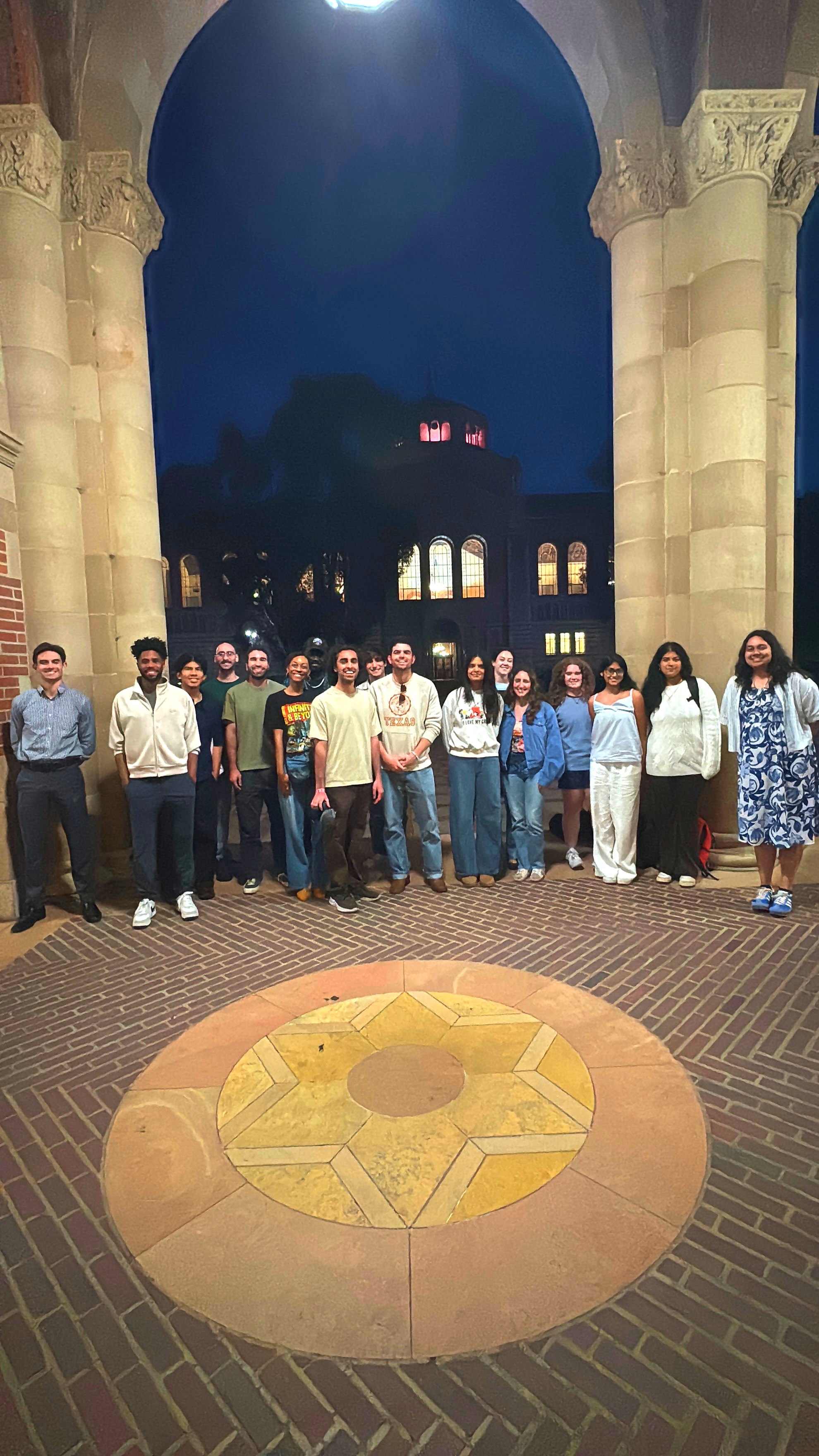 ICC members with filmmaker Shyam Madhav after the Goodnight College screening